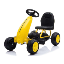 ramiz Malipen Pre-walker Go Kart Gyerekjármű, pedállal, 1-2 éves korig, sárga lábbal hajtható járgány
