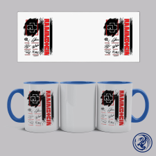  Rammstein - autogram bögre (Kék) bögrék, csészék