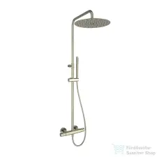 RamonSoler TZAR termosztátos fali zuhanyrendszer, szálcsiszolt nikkel 34D309428 csaptelep