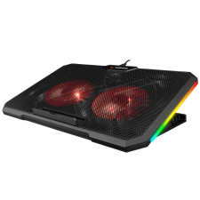 RAMPAGE AD-RC12 Gamezone Gaming Notebook Cololer Stand Black laptop kellék