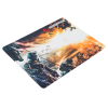 RAMPAGE Egérpad - 300350 (350x250x2mm; fekete)