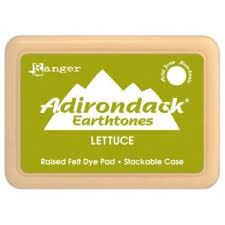 Ranger Bélyegzőpárna , Adirondack Earthtones / lettuce - saláta (1 db) bélyegző