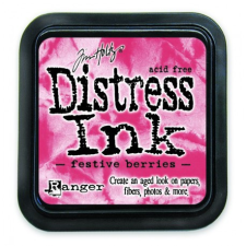 Ranger Bélyegzőpárna , Distress Ink / Tim Holtz - festive berries (1 db) bélyegző