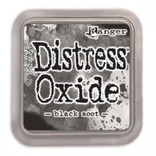 Ranger Distress Oxide Tintapárna - Black Soot - Tim Holtz (1 db) bélyegző