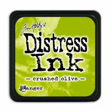 Ranger Mini Bélyegzőpárna , Distress Mini Ink / Tim Holtz - crushed olive (1 db) bélyegző