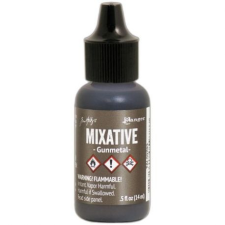 Ranger Mixative , Alcohol Ink / Gunmetal - Tim Holtz® (15 ml) bélyegző