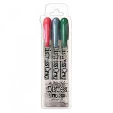 Ranger Tim Holtz Zsírkréta - Holiday Pearlescent Set #1 - Distress Crayons (3 db) kréta