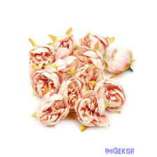  Ranunculus selyem fej 5cm 10db/csomag - Barack dekorációs kellék