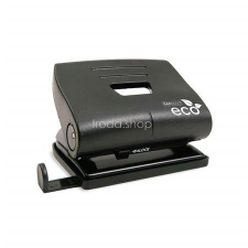 RAPESCO Lyukasztó, kétlyukú, 22 lap, RAPESCO &quot;ECO&quot;, fekete lyukasztó