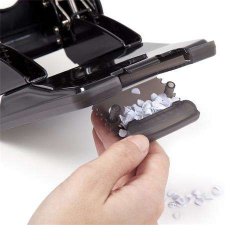 RAPESCO RAPESCO Lyukasztó, kétlyukú, 50 lap, könnyített lyukasztás, RAPESCO "X5", fekete lyukasztó