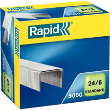 Rapid Standard 24/6 - 5000 darab / csomag gemkapocs, tűzőkapocs