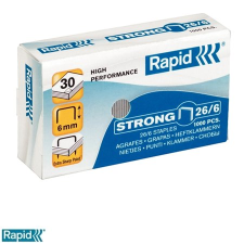Rapid Strong 26/6 Tűzőgépkapocs (1000 db) (24861400) gemkapocs, tűzőkapocs