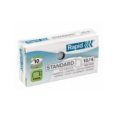 Rapid Tűzőkapocs, No.10, horganyzott, RAPID \"Standard\" [1000 db] gemkapocs, tűzőkapocs