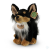 Rappa Original Chihuahua kutya plüss 24 cm