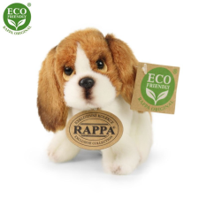 Rappa Plüss kutya kölyök ülő 11 cm - Spániel - környezetbarát plüssfigura