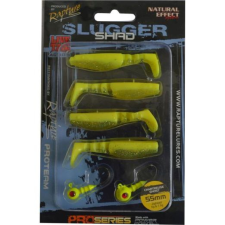  Rapture Slugger Shad Set 55glowing 4+2db/csg, műcsali szett csali