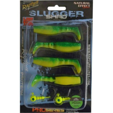  Rapture Slugger Shad Set 75 lime Yellow 4+2db/csg, műcsali szett csali