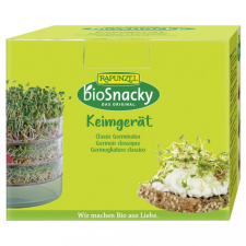 Rapunzel bioSnacky Csíráztató 3-szintes (fedél,szifon,vízfelf.) környezetbarát konyhai eszköz