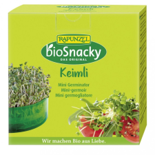 Rapunzel bioSnacky Csíráztató tál mini (fedél, szűrő, vízfelfogó) konyhai eszköz