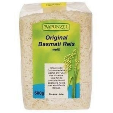 Rapunzel eredeti basmati rizs fehér 500g alapvető élelmiszer