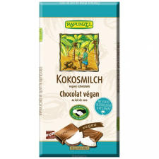Rapunzel Kókusztejes csokoládé kókuszvirág cukorral, vegán BIO ÚJ 80g reform élelmiszer