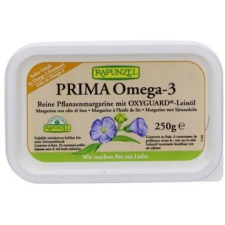 Rapunzel Omega 3 Prima növényi margarin lenolajjal 250g alapvető élelmiszer