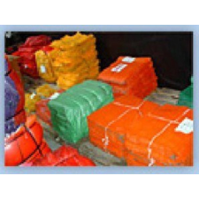  Raschel zsák 33x47 arany /5kg/ kertészet