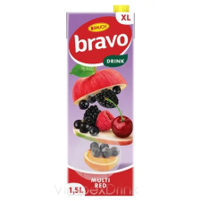  Rauch Bravo Piros Multivitamin 1,5l TETRA üdítő, ásványviz, gyümölcslé