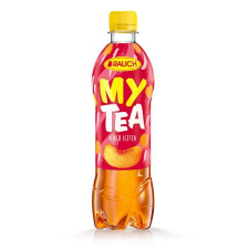 Rauch Üdítőital, szénsavmentes, 0,5 l, RAUCH "Mytea", őszibarack üdítő, ásványviz, gyümölcslé