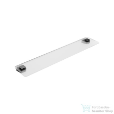 Ravak 10° TD 500.20 60 cm-es fali üvegpolc, fekete X07P567 bútor
