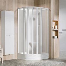 Ravak ASBKP6-80 Zuhanybox Fehér+Grape 80644112ZG kád, zuhanykabin