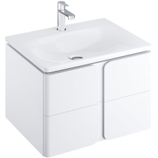 Ravak Balance szekrény 80x46.5x50 cm Függesztett, mosdó alatti fehér X000001368 fürdőszoba bútor