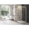 Ravak BLIX BLCP4-80 80x80 cm-es negyedköríves tolóajtós zuhanykabin,Fehér+Transparent 3B240100Z1