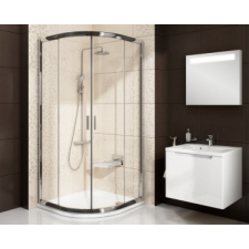 Ravak Blix BLCP4-90 90x90x190 cm íves kád, zuhanykabin