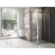 Ravak BLIX BLDP2+BLPS 120x100 cm-es tolóajtós zuhanykabin,króm/transparent 0PVG0C00Z1SET120BLPS100 kád, zuhanykabin