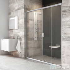 Ravak BLIX BLDP4 -150 150 cm-es tolóajtó,Szatén+Transparent 0YVP0U00Z1 kád, zuhanykabin