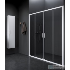 Ravak BLIX II NBLDP4 180 tolóajtó, transparent, fehér 0YMY0E00Z1 kád, zuhanykabin