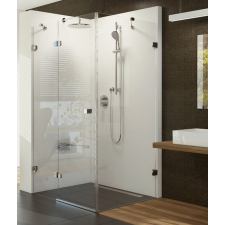 Ravak Brillant zuhanykabin 100x100 cm négyzet króm fényes/átlátszó üveg 0UPA0A00Z1 kád, zuhanykabin