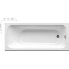  Ravak Chrome 150*70 snowwhite akrilkád kád, zuhanykabin