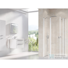 Ravak CHROME CRV2+CRV2 120x120 cm-es nyílóajtós,sarokbelépős zuhanykabin,fehér/transparent 1QVG0100Z1SET120120 kád, zuhanykabin