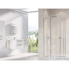 Ravak CHROME CRV2+CRV2 80x120 cm-es nyílóajtós,sarokbelépős zuhanykabin,króm/transparent 1QV40C00Z1SET80120 kád, zuhanykabin