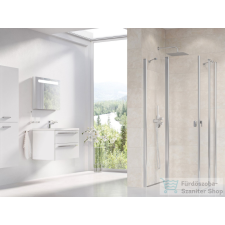 Ravak CHROME CRV2+CRV2 90x110 cm-es nyílóajtós,sarokbelépős zuhanykabin,króm/transparent 1QV70C00Z1SET90110 kád, zuhanykabin