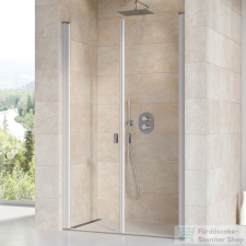 Ravak CHROME CSDL2-100 100 cm-es zuhanyajtó,szatén+transparent 0QVACU0LZ1 kád, zuhanykabin