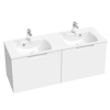Ravak Classic II szekrény 130x45x47 cm Függesztett, mosdó alatti fehér X000001482