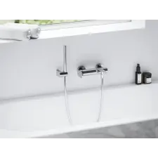 Ravak Eleganta fali kádcsaptelep zuhanyszett nélkül EL 022.00CR, Chrome (X070213) csaptelep