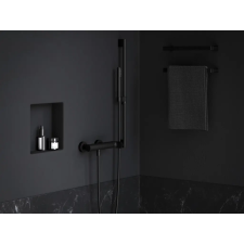 Ravak Eleganta zuhany csaptelep zuhanyszett nélkül,Black matt X070294 csaptelep
