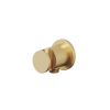 Ravak Fali kiállás integrált zuhanyrózsa tartóval 706.60GLB, Gold Brushed