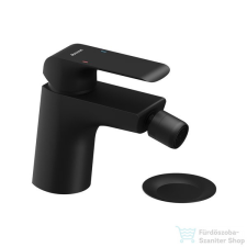 Ravak Flat black bidécsaptelep Click-Clack leeresztővel, fekete FL 055.20 (X070178) csaptelep