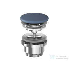 Ravak Flat mosdólefolyó kerámia fedéllel - fix, Deepsea Blue X03069 szaniter