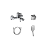 Ravak Life fali kádcsaptelep, szettel, chrom LF 022.00CR+S (X07S109)